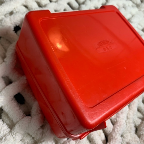 Peanuts by Schulz Red Thermos Plastic Lunch Box - Picture 16 of 16